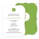 Green Circle Initials Invitations Image 4 of 11